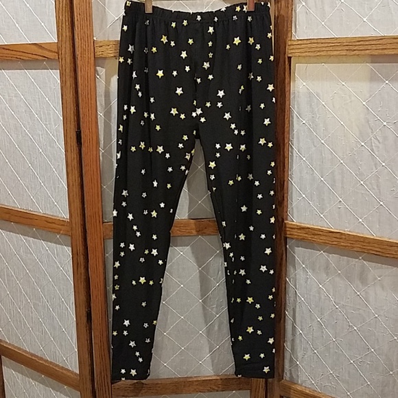 Leggings XL Starry Night Stars Black Agnes & Dora - Picture 4 of 5